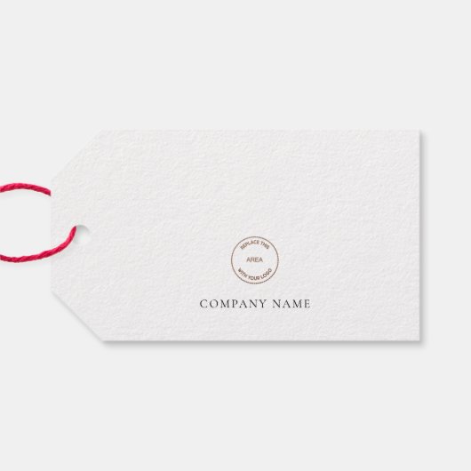 De Groeten van de Seizoenen van het Manuscript van Cadeaulabel (Achterkant Horizontaal)