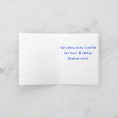 De Groeten van de Seizoenen van Slyder! Feestdagen Kaart (Binnen)