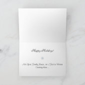 De Groeten van de Sneeuwman van de winter Feestdagen Kaart (Binnen)