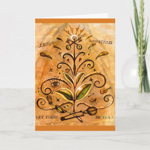 De Groeten van de thee! Kaart