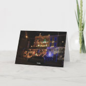 De Groeten van de vakantie Feestdagen Kaart (Achterkant)