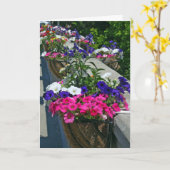 De Groeten van de verjaardag, Bloemen in Leland Kaart (Gele Bloem)