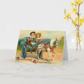 De Groeten van de verjaardag Kaart (Gele Bloem)