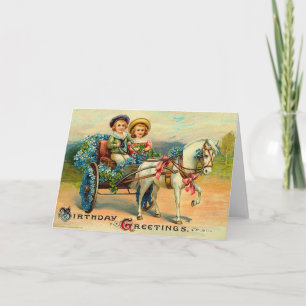 De Groeten van de verjaardag Kaart