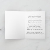 De Groeten van de verjaardag Kaart (Binnen)