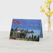 De Groeten van de verjaardag - Spiez, Thunnersee Kaart (Gele Bloem)