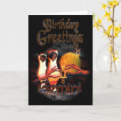 De Groeten van de Verjaardag van de Dierenriem van Kaart (Gele Bloem)