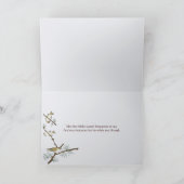 de groeten van de waterverf van de oude barn feestdagen kaart (Binnen)