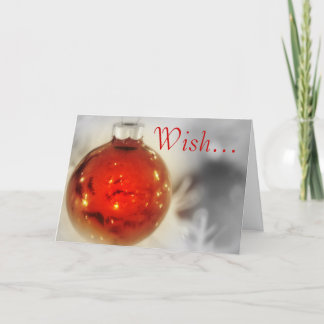 De Groeten van de wens Feestdagen Kaart