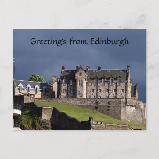 de groeten van edinburgh castle briefkaart (Voorkant)