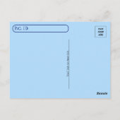 De Groeten van Florida Beach Snowman posten Briefkaart (Achterkant)