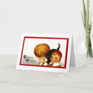 De Groeten van Halloween Kaart