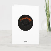 De Groeten van Halloween Kaart (Achterkant)