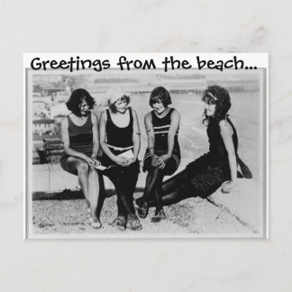 De groeten van het Briefkaart van de Beach