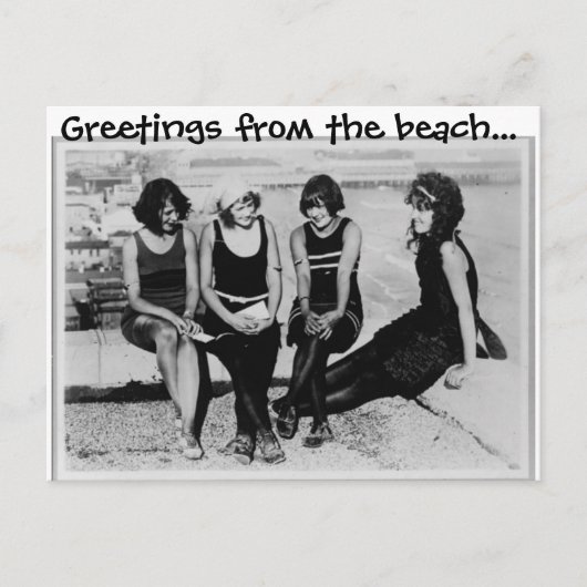 De groeten van het Briefkaart van de Beach (Voorkant)