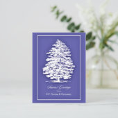 De Groeten van het Briefkaart/van het Seizoen Feestdagenkaart (Staand voorkant)