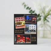 De groeten van het district Miami Beach Art Deco Briefkaart (Staand voorkant)