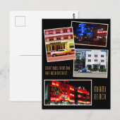 De groeten van het district Miami Beach Art Deco Briefkaart (Voorkant / Achterkant)