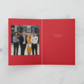 De groeten van het kruideniersseizoen feestdagen kaart (Binnen)