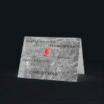 De Groeten van het seizoen, de Kaart van de<br><div class="desc">voor al Nieuwjaarskaart. Of het Nieuwjaar is, Kerstmis, Kwanzaa, de Zonnestilstand van de Winter, Chanoeka. Vier het met u gehouden van degenen. De hoofd foto wordt genomen in mijn binnenplaats. Het binnenafbeelding van sneeuwvlokken in aangepast van https://pixabay.com Deze kaart is klantgericht. De binnen lege ruimte biedt u genoeg ruimte aan...</div>