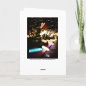 De Groeten van het seizoen - de Lichte Decoratie Feestdagen Kaart (Achterkant)