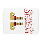 De groeten van het seizoen Elf Shoes Magneet (Horizontaal)