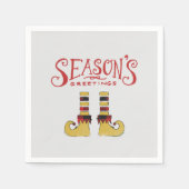 De groeten van het seizoen Elf Shoes Servet (Voorkant)