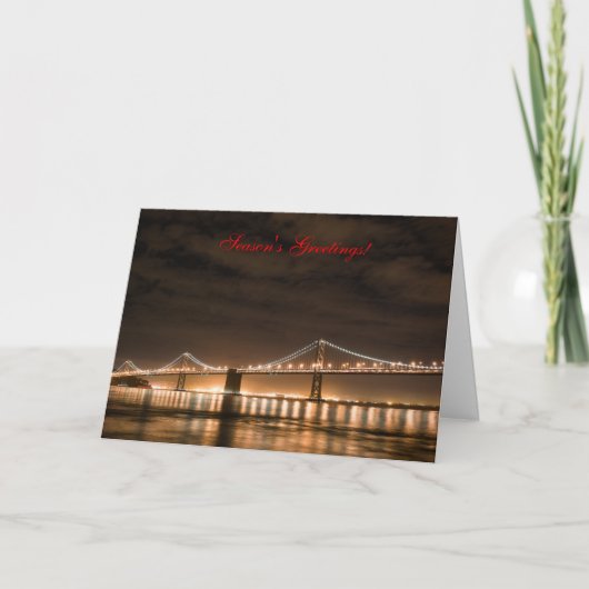 De Groeten van het seizoen! Feestdagen Kaart (Voorkant)