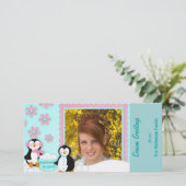 De Groeten van het seizoen Feestdagenkaart (Staand voorkant)