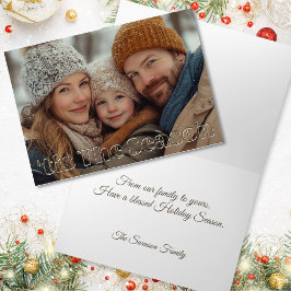 De groeten van het seizoen Foto Kaart