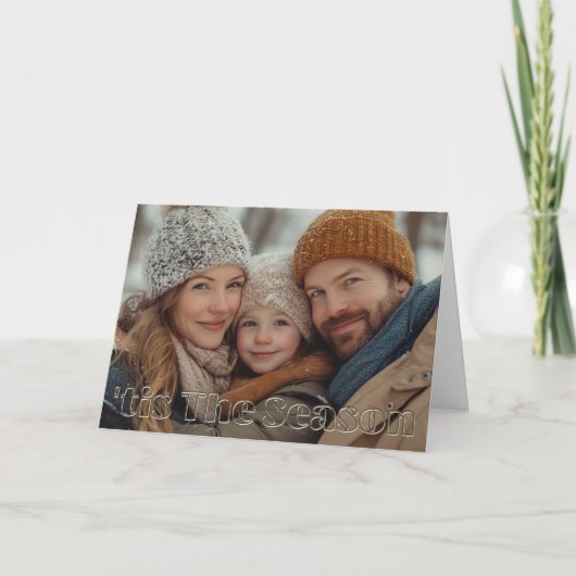 De groeten van het seizoen Foto Kaart (Voorkant)
