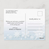 De Groeten van het seizoen Moderne 2 van de FOTO g Briefkaart (Achterkant)