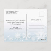 De Groeten van het seizoen Moderne 2 van de FOTO g Briefkaart (Achterkant)