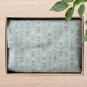 De groeten van het vrolijke Kerstmisseizoen laten  Tissuepapier