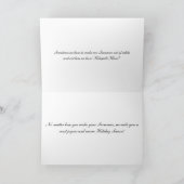 De Groeten van het zuidwestelijke Seizoen Feestdagen Kaart (Binnen)