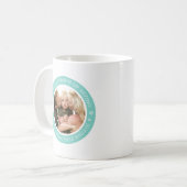 De groeten van Joyous Season | Aangepaste familief Koffiemok (Voorkant links)