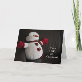 De Groeten van Kerstmis Feestdagen Kaart