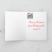 De Groeten van Kerstmis Feestdagen Kaart (Binnen)