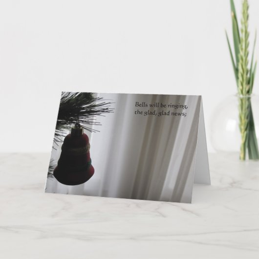 De Groeten van Kerstmis Feestdagen Kaart (Voorkant)