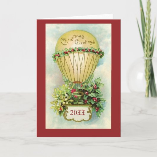 De Groeten van Kerstmis met Personaliseerbare Feestdagen Kaart (Voorkant)