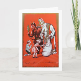 De Groeten van Kerstmis van de Inkeping van Feestdagen Kaart
