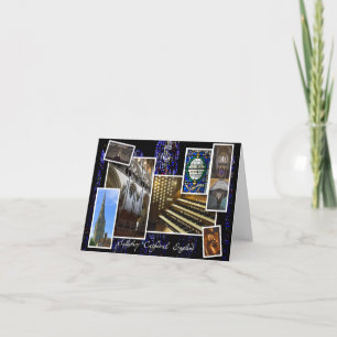 De groeten van Kerstmis van de Kathedraal van Feestdagen Kaart