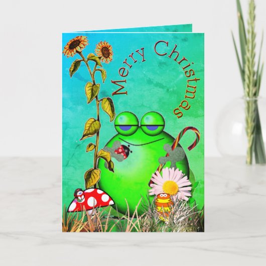 De groeten van Kerstmis van kleine degenen Feestdagen Kaart (Voorkant)