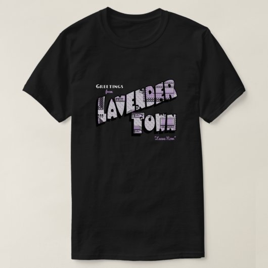 De groeten van Lavender Town T-shirt (Design voorkant)