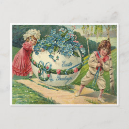 De Groeten van Pasen Feestdagenkaart