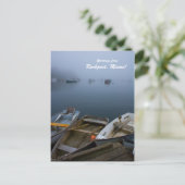 De groeten van Rockport, Maine. Briefkaart (Staand voorkant)