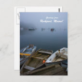 De groeten van Rockport, Maine. Briefkaart (Voorkant / Achterkant)