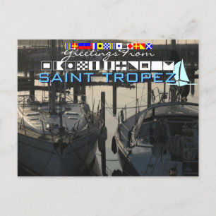 De groeten van Saint Tropez Briefkaart