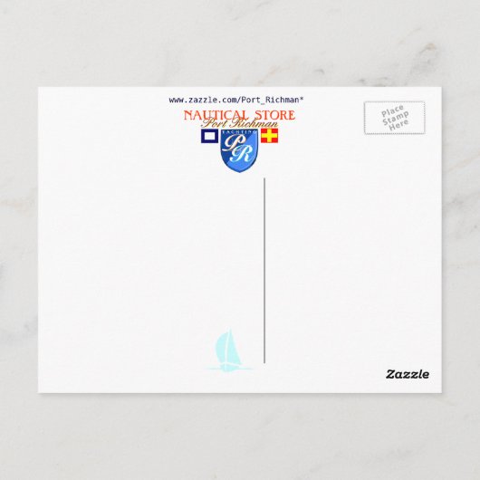 De groeten van Saint Tropez Briefkaart (Achterkant)