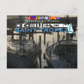 De groeten van Saint Tropez Briefkaart (Voorkant)